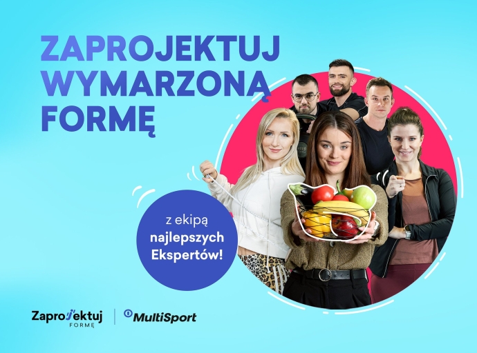 „Zaprojektuj Formę” z MultiSport – ruszył program edukacyjno-sportowy wspierający zdrowy tryb życia
